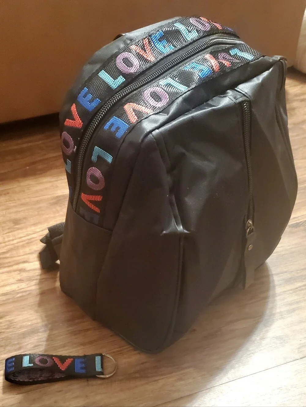LOVE Nylon Backpack Shoulder Bag